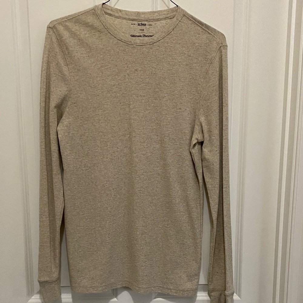 Urban Pipeline Beige Long Sleeve Ultimate Thermal